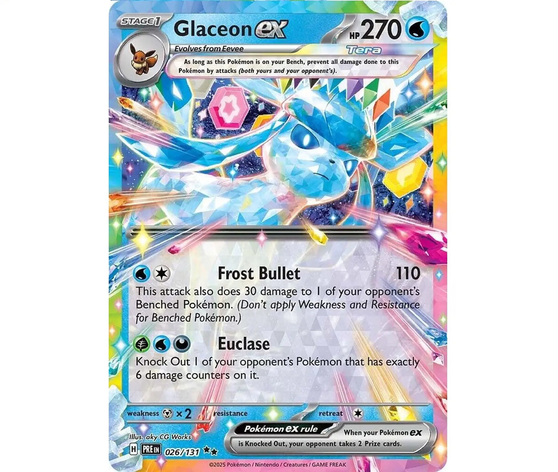 Glaceon ex #26 Ingles 1
