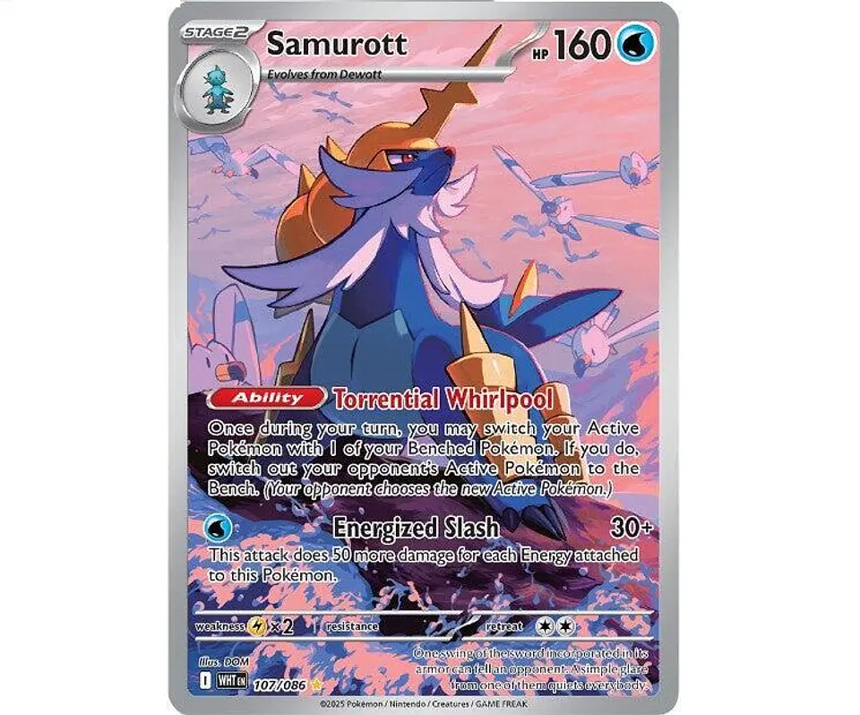 Samurott #107 Ingles  1
