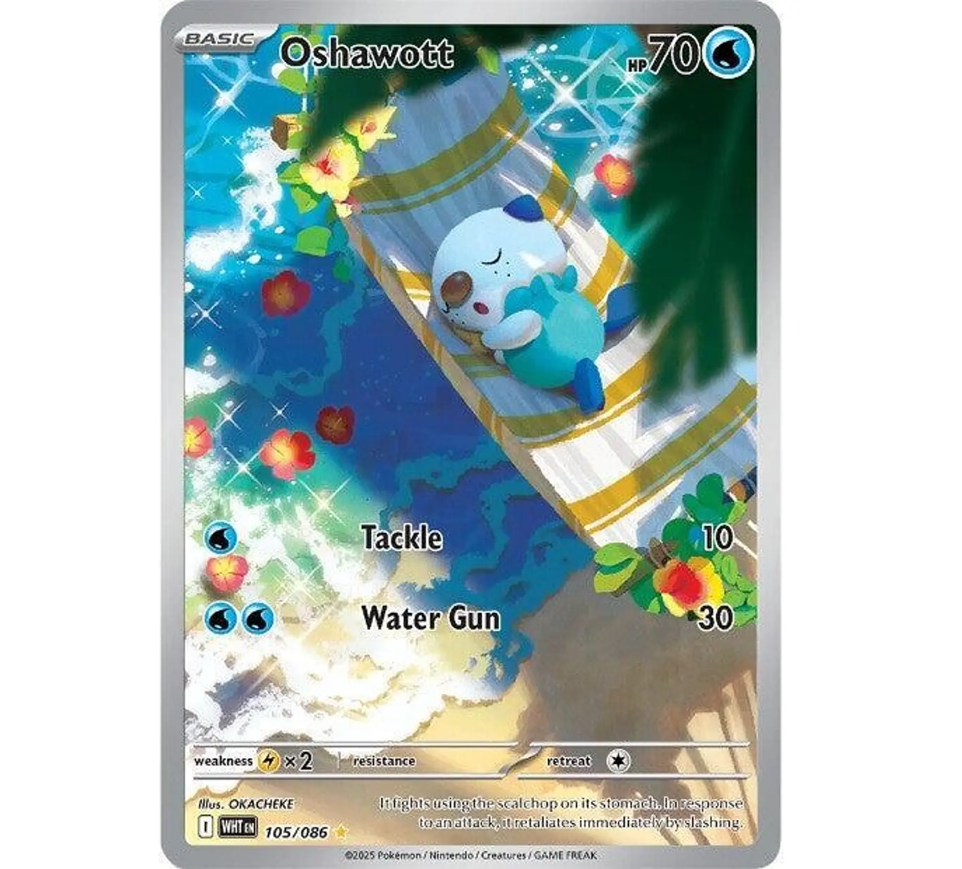 Oshawott #105 Ingles 1