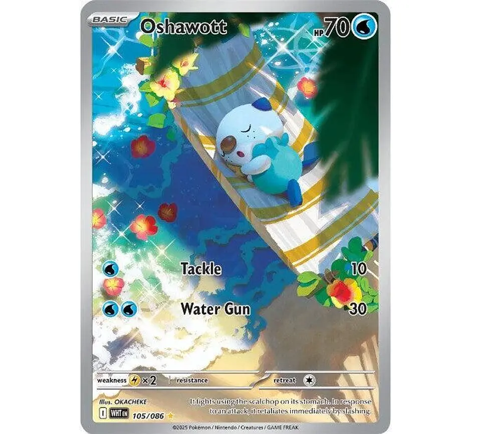 Oshawott #105 Ingles 1