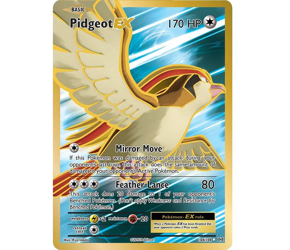 Pidgeot EX #104 Ingles 1