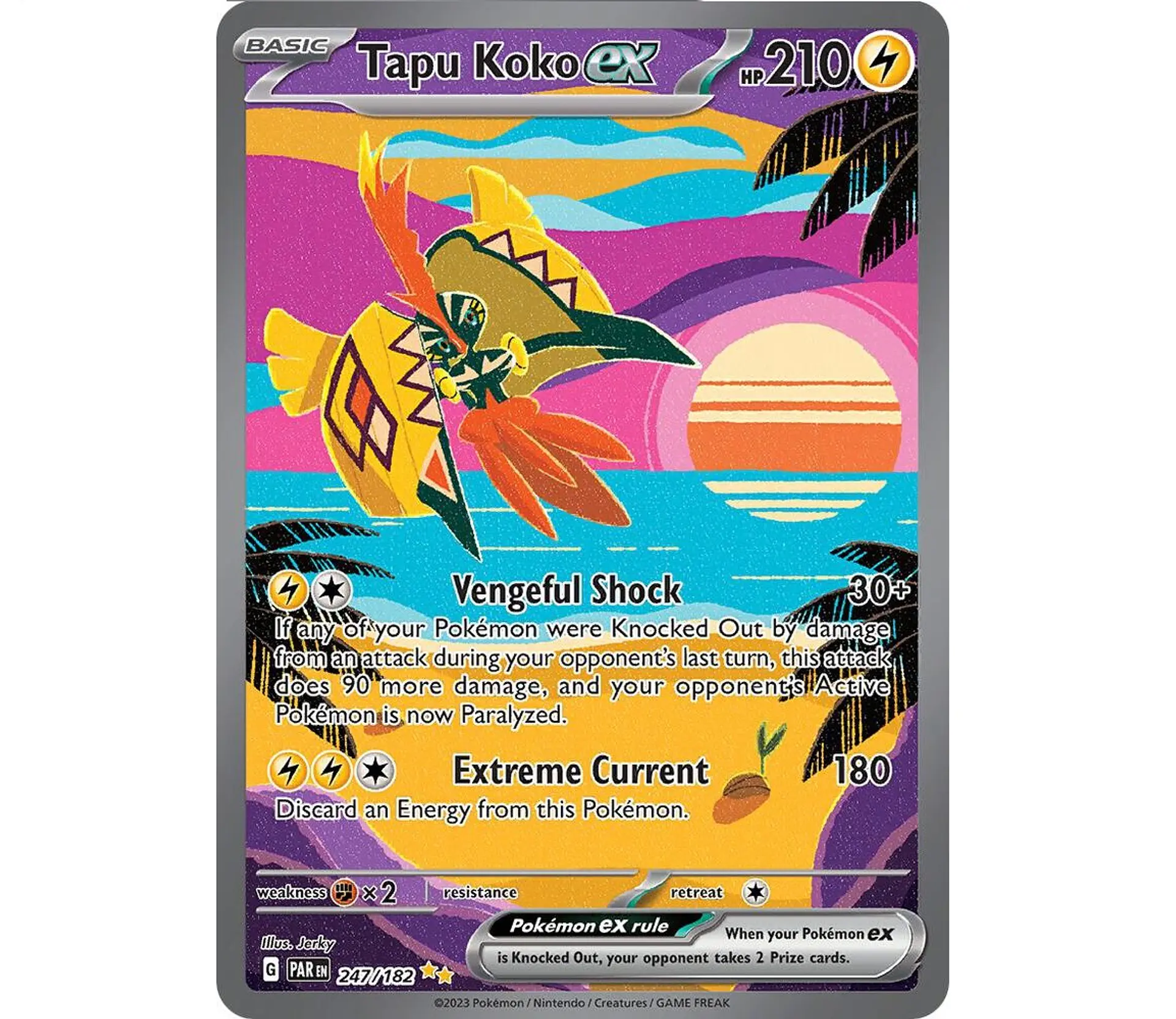 Tapu Koko ex #247 Español 1