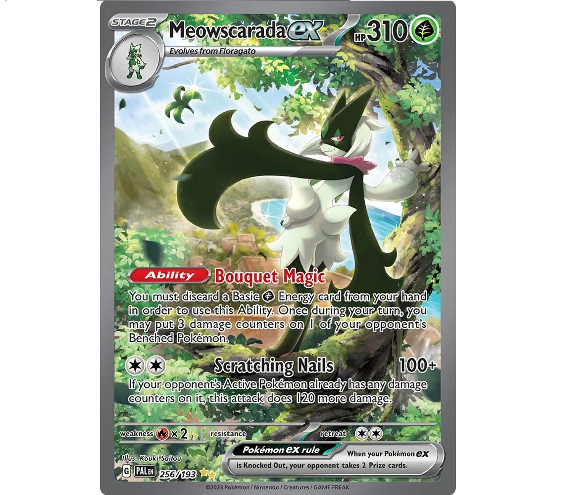 Meowscarada ex #256 Ingles 1