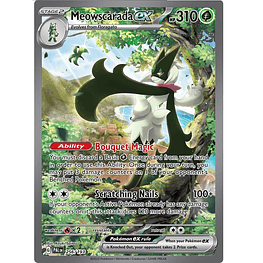 Meowscarada ex #256 Ingles