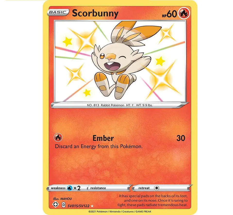 Scorbunny #SV015 Ingles 1