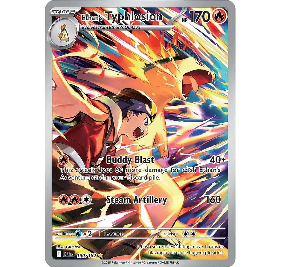 Ethan's Typhlosion #190 Español 1