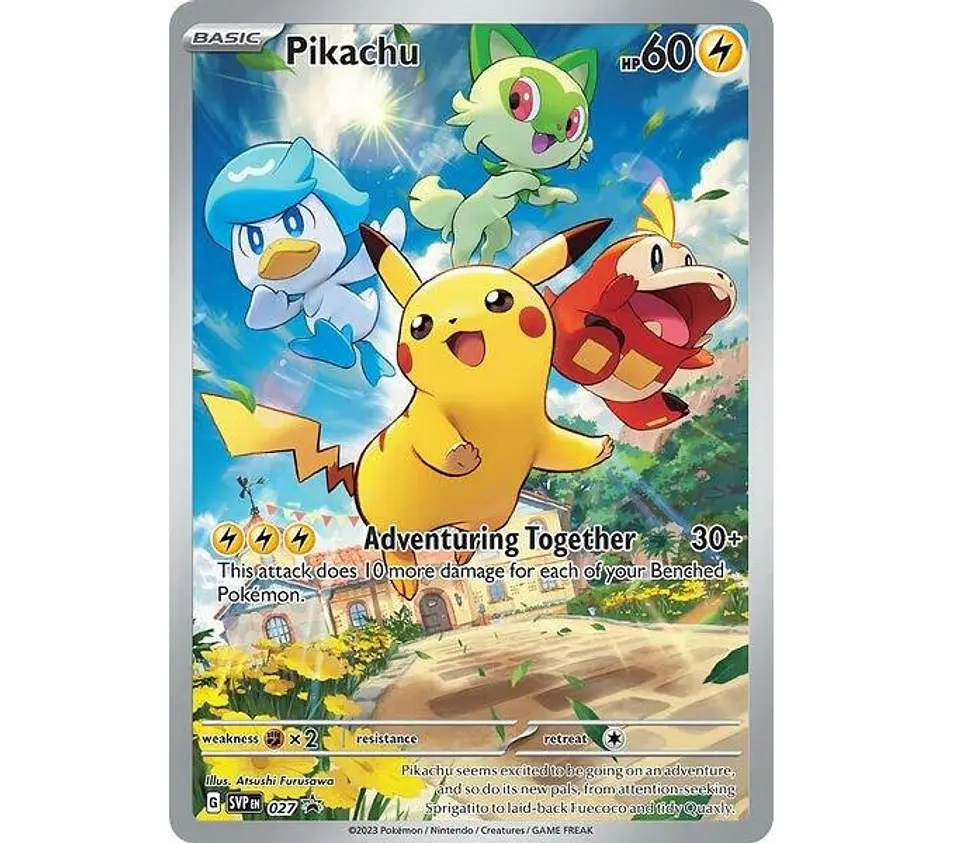 Pikachu [Paldea] #27 Español 1