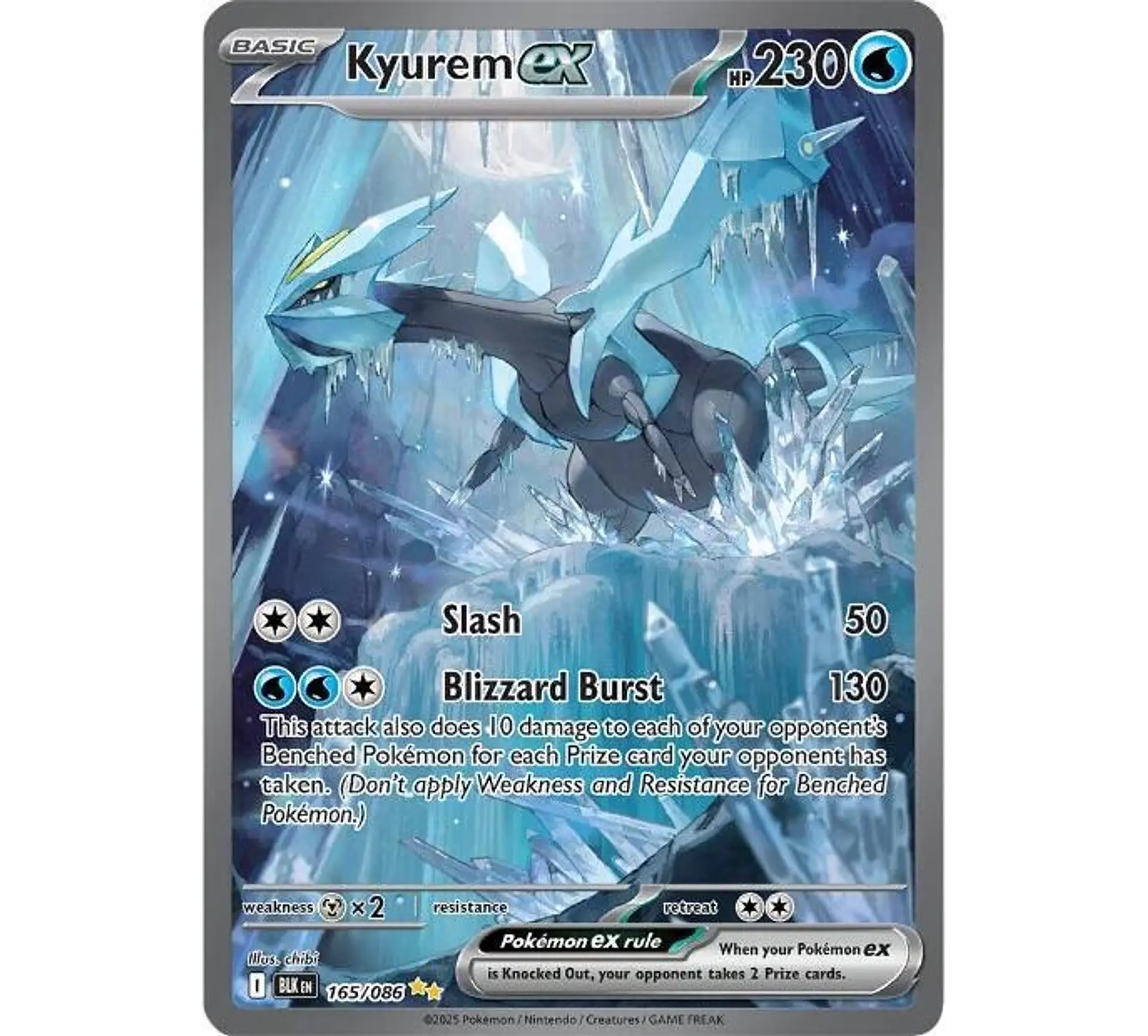 Kyurem ex #165 Ingles 1