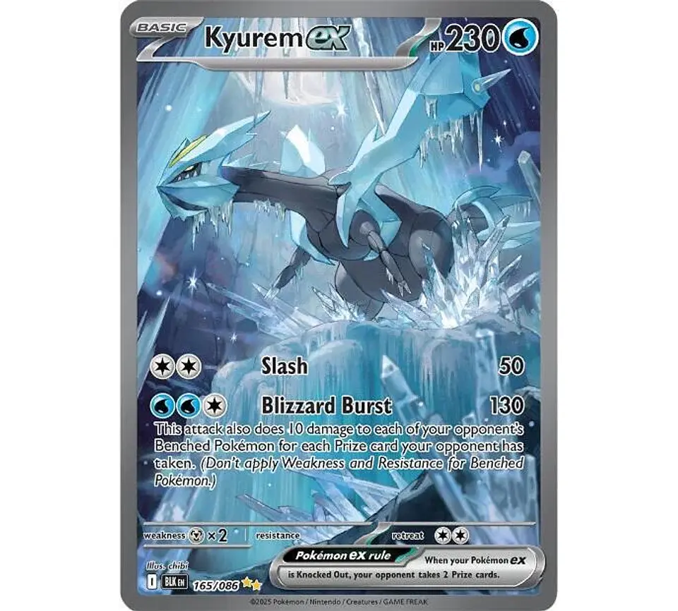 Kyurem ex #165 Ingles 1