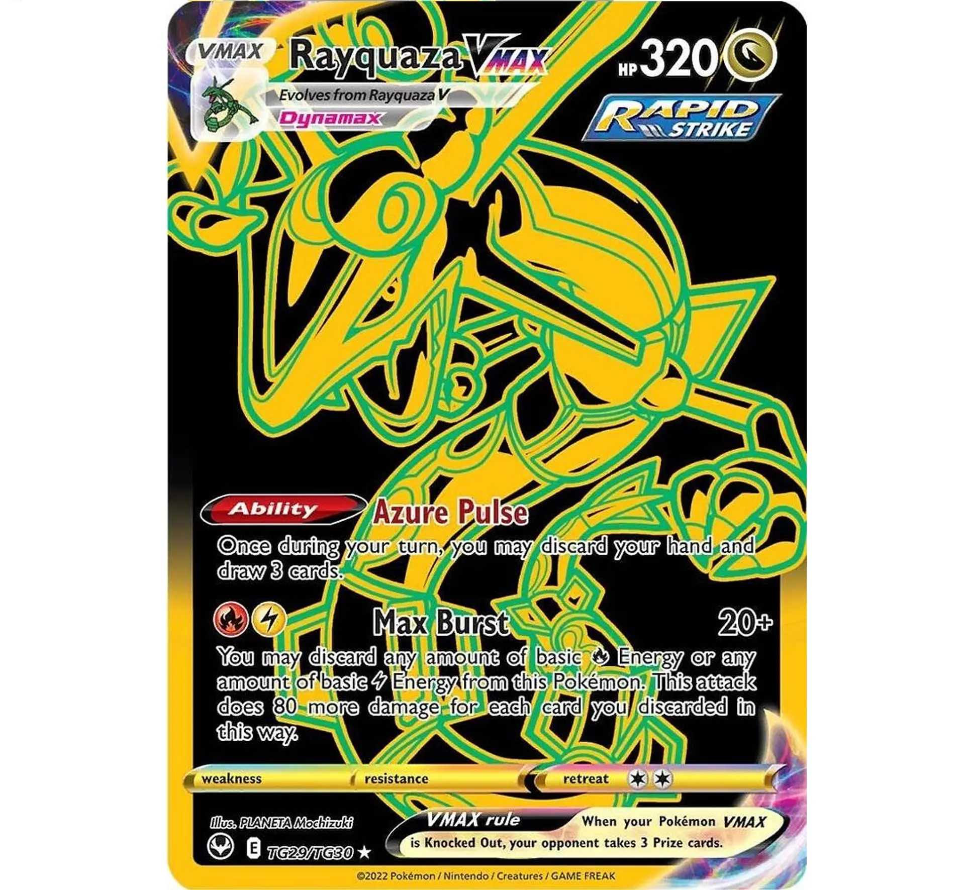Rayquaza VMAX #TG29 Ingles 1