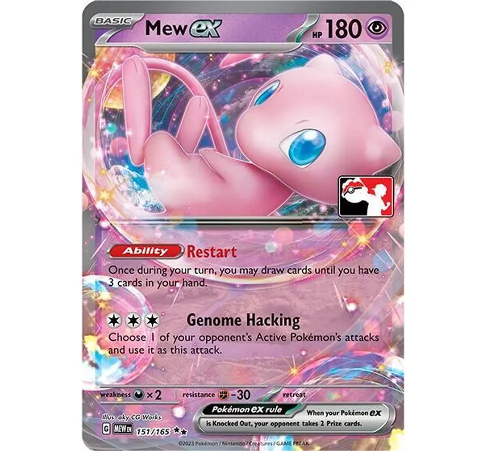 Mew Ex [Prize Pack] #151 Español 1