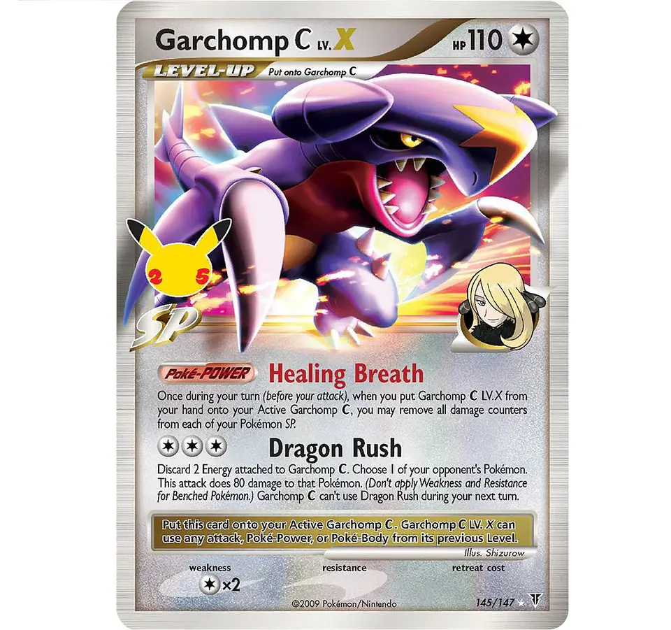 Garchomp C LV. X #145 Ingles 1