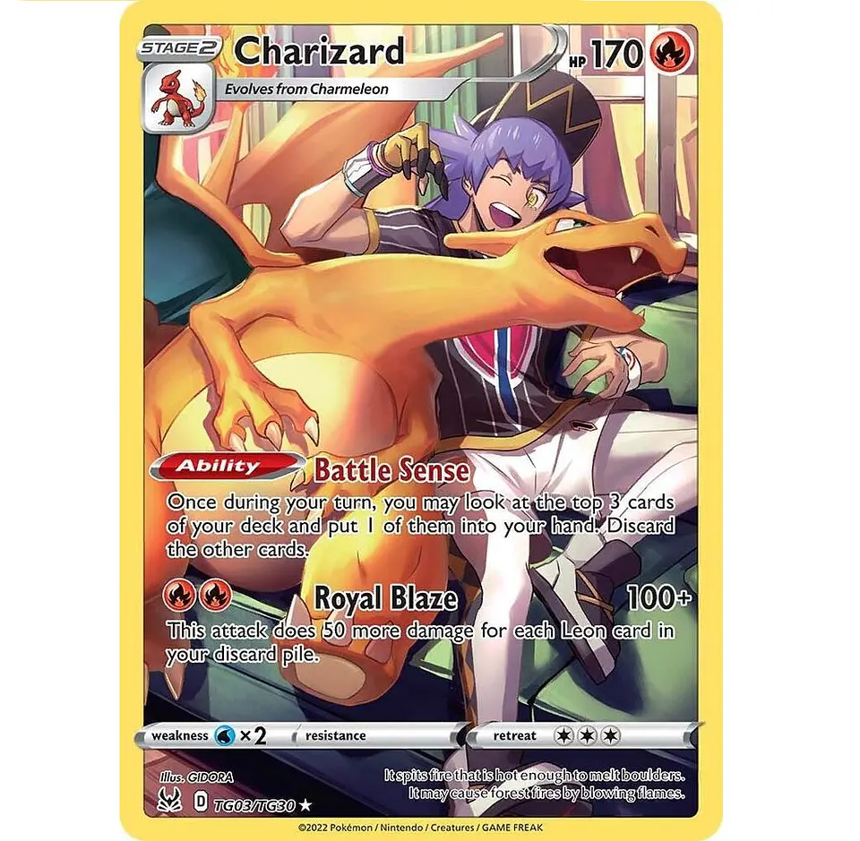 Charizard #TG03 Ingles 1