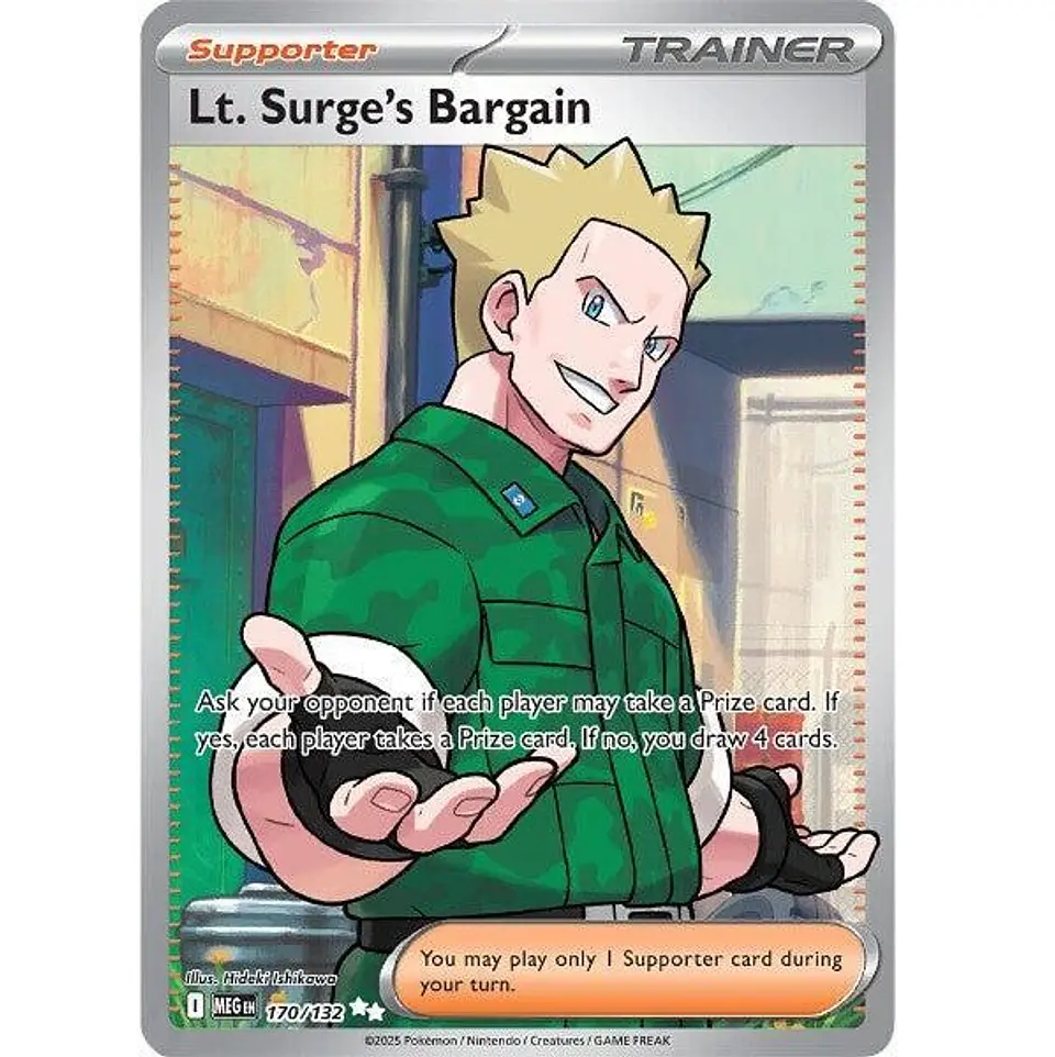 Lt. Surge's Bargain #170 Español 1