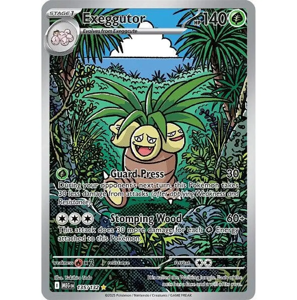 Exeggutor #135 Ingles 1