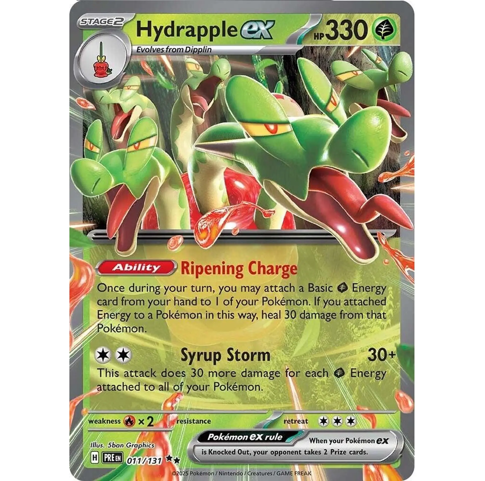 Hydrapple ex #11 Ingles 1