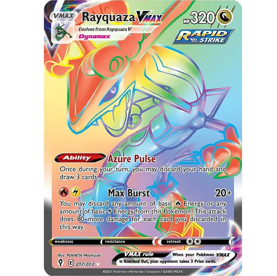 Rayquaza VMAX #217 Español 1