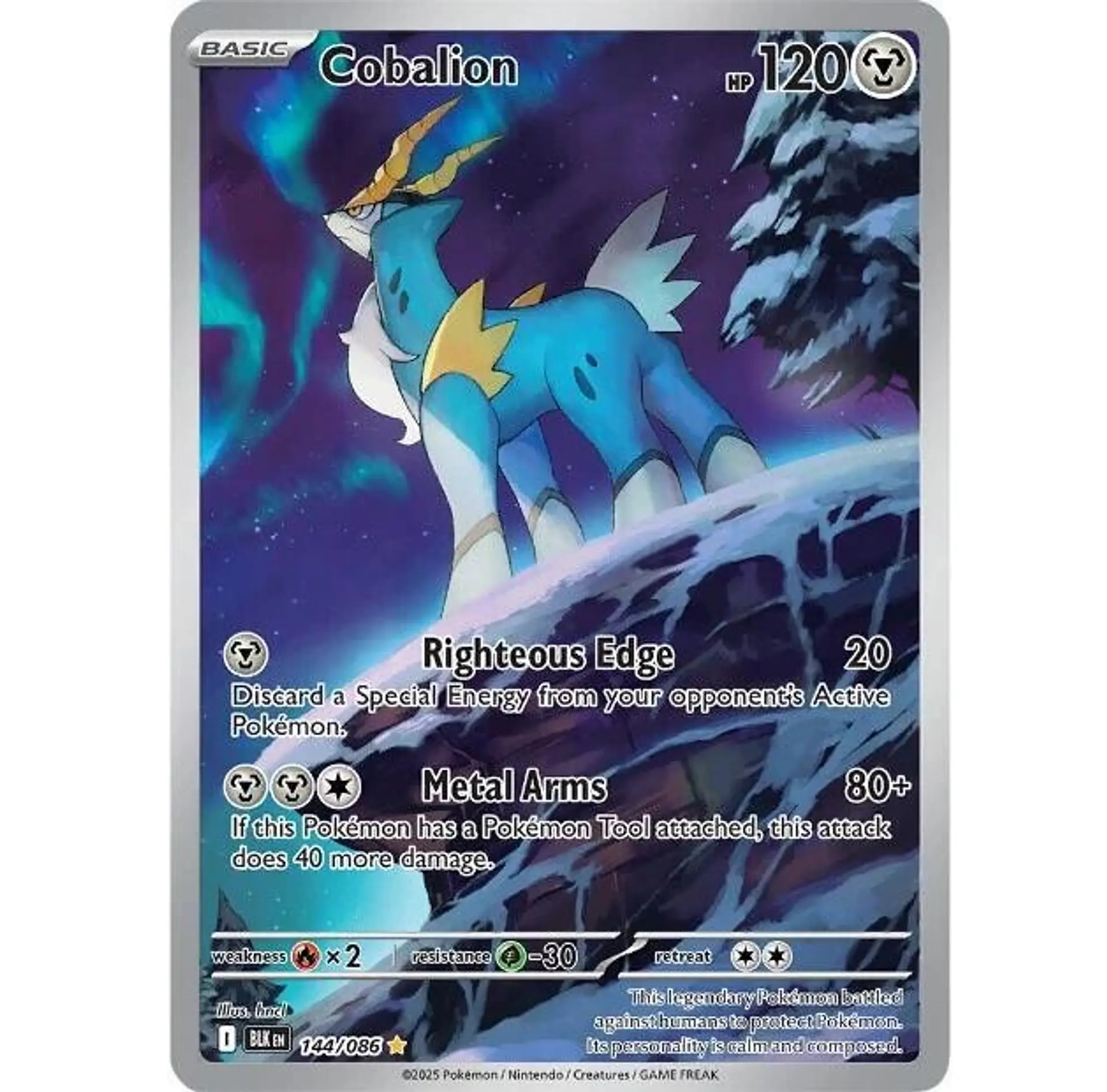 Cobalion #144 Ingles 1