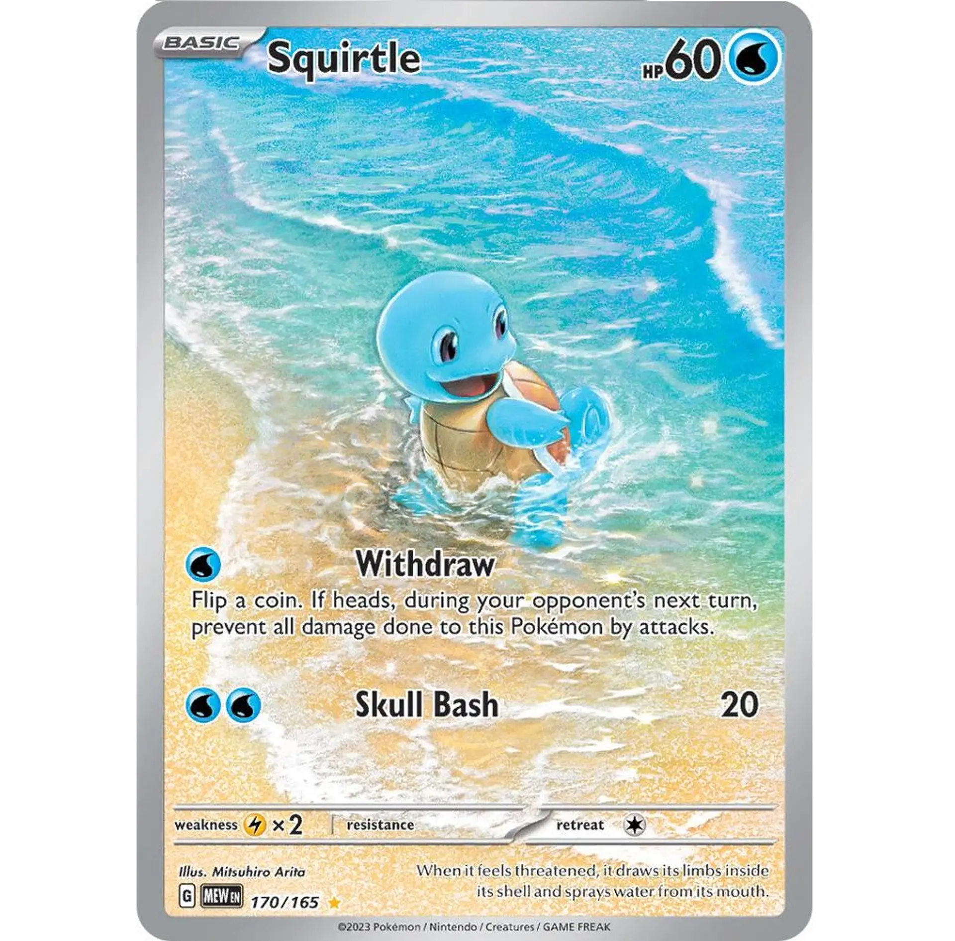 Squirtle #170 Ingles  1