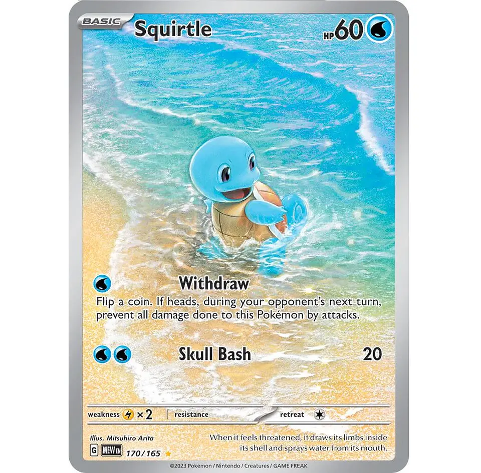 Squirtle #170 Ingles  1