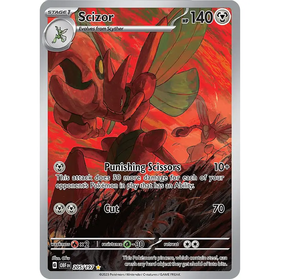 Scizor #205 Ingles 1
