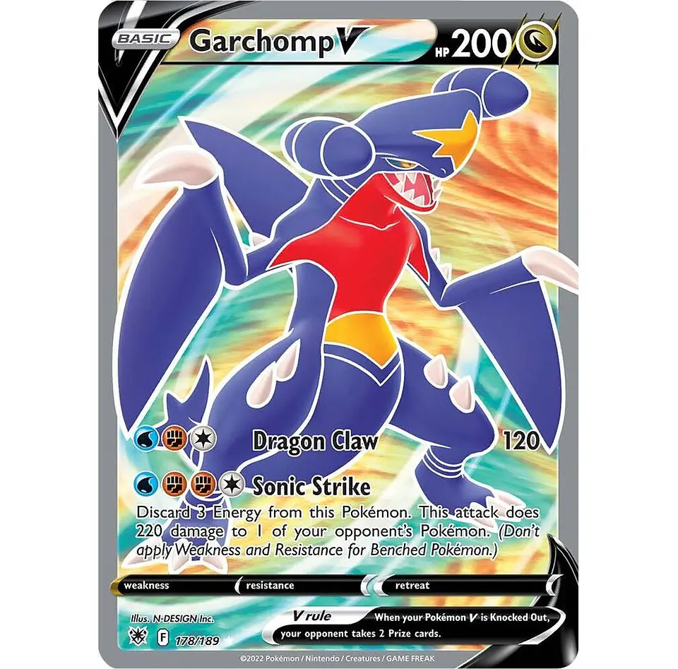 Garchomp V #178 Ingles 1