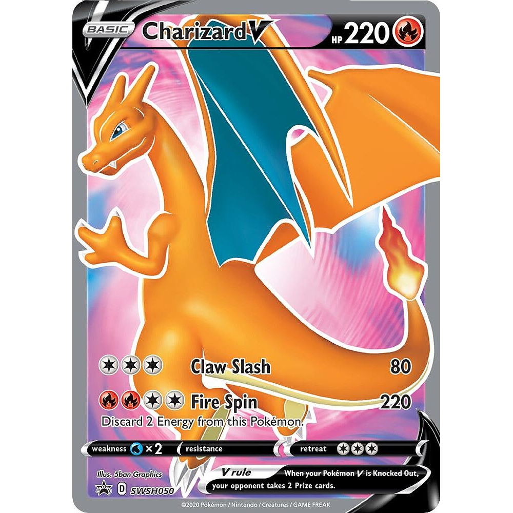 Charizard V #SWSH050 Ingles