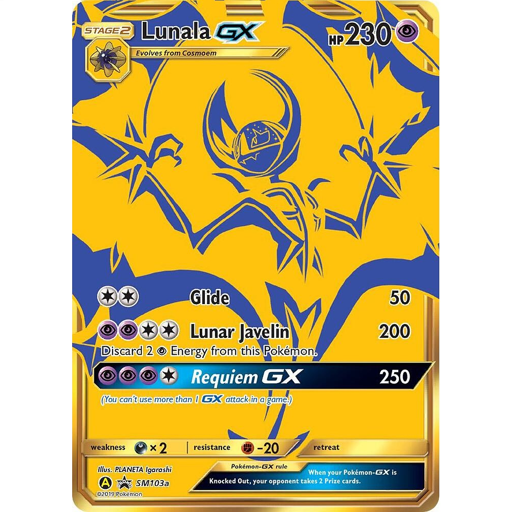 Lunala GX #SM103a Español