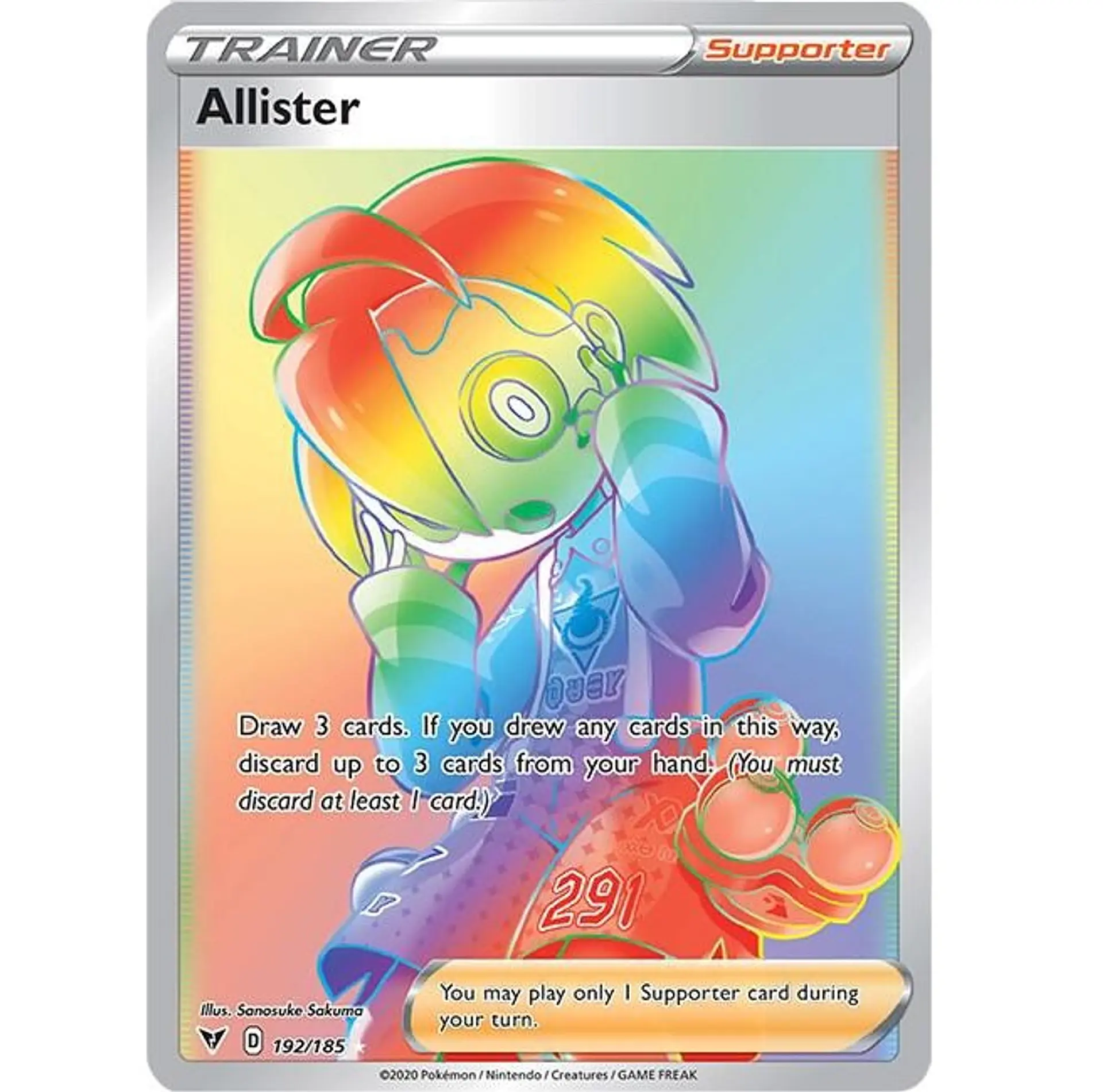 Allister #192 Español 1