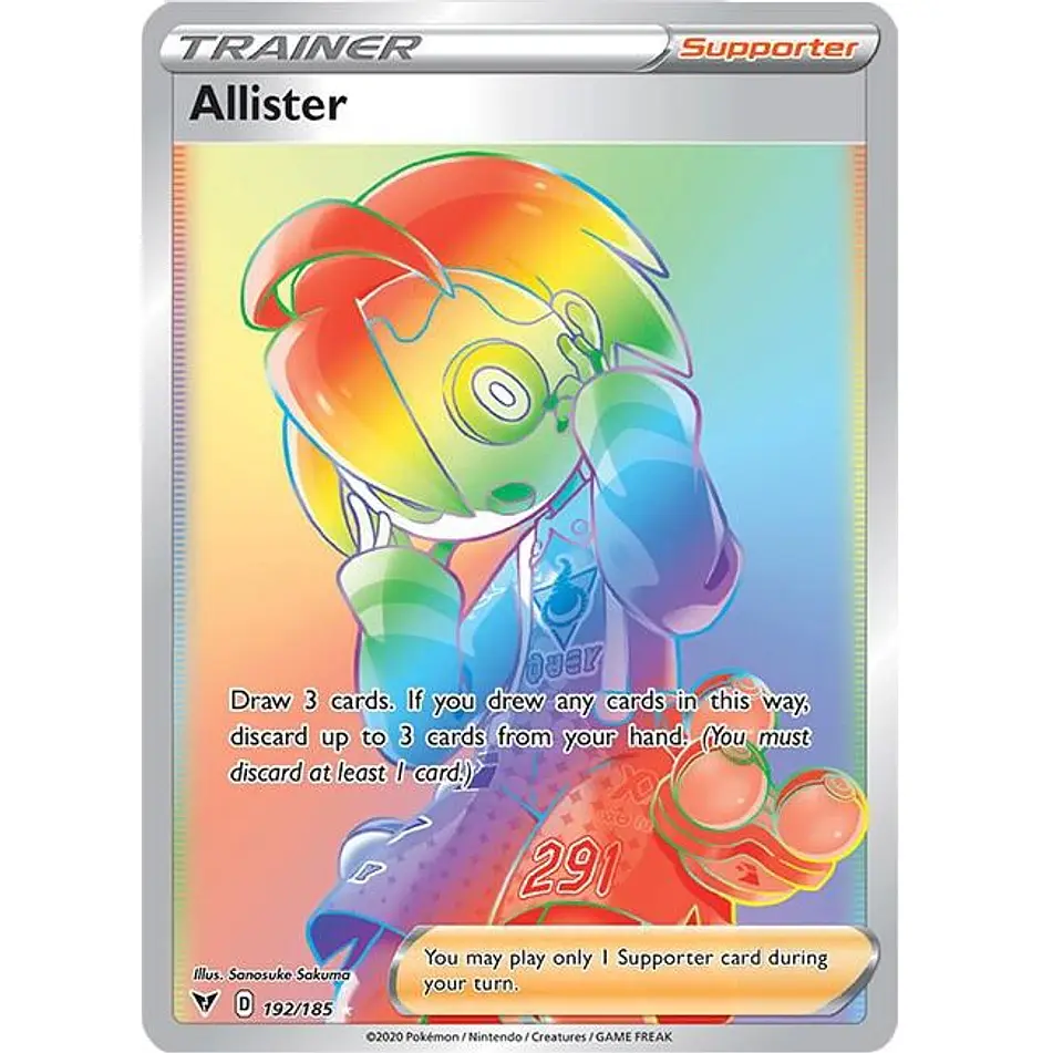 Allister #192 Español 1