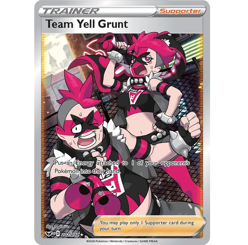 Team Yell Grunt #202 Ingles 1