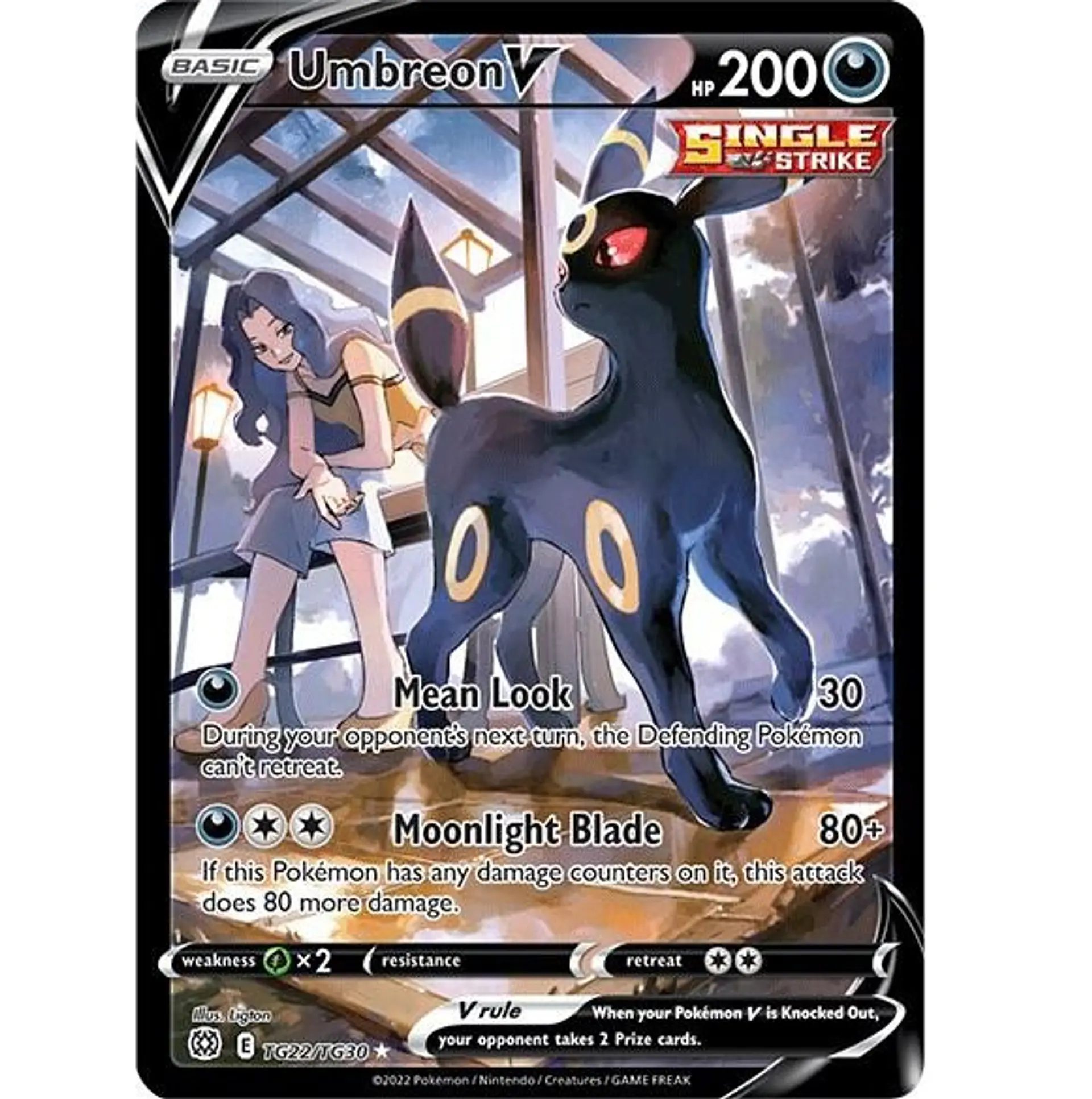 Umbreon V #TG22 Español 1