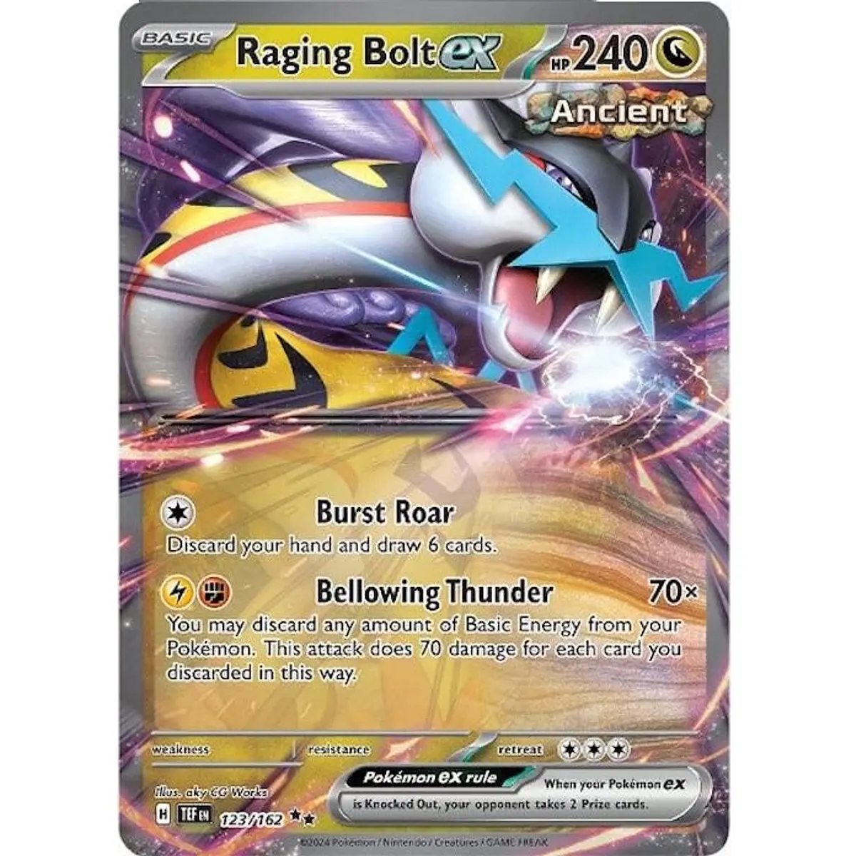 Raging Bolt ex #123 Español