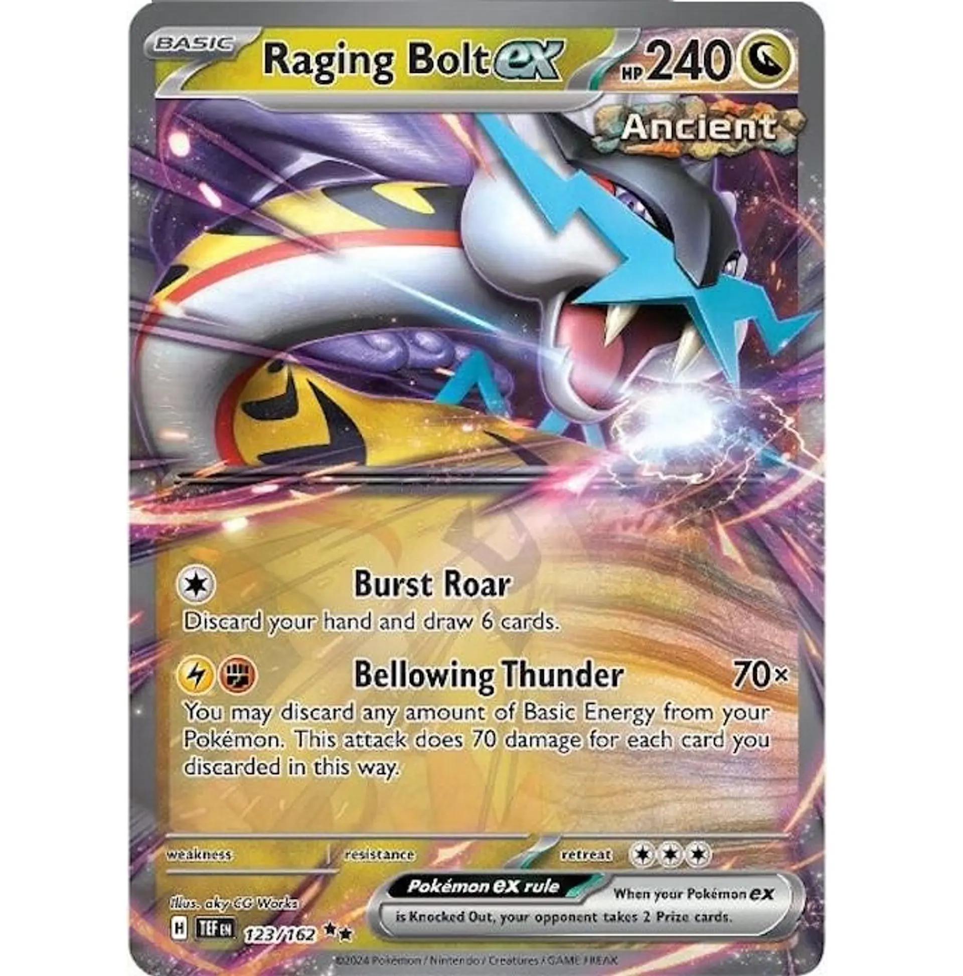 Raging Bolt ex #123 Español 1