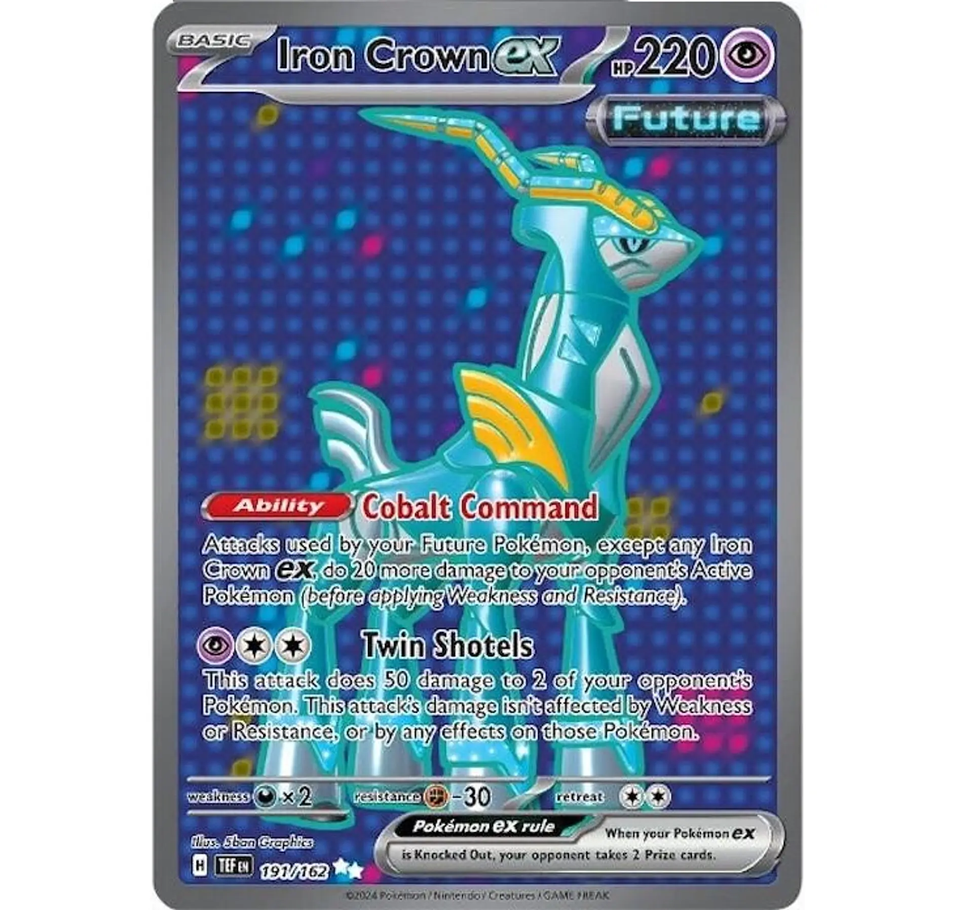 Iron Crown ex #191 Ingles 1