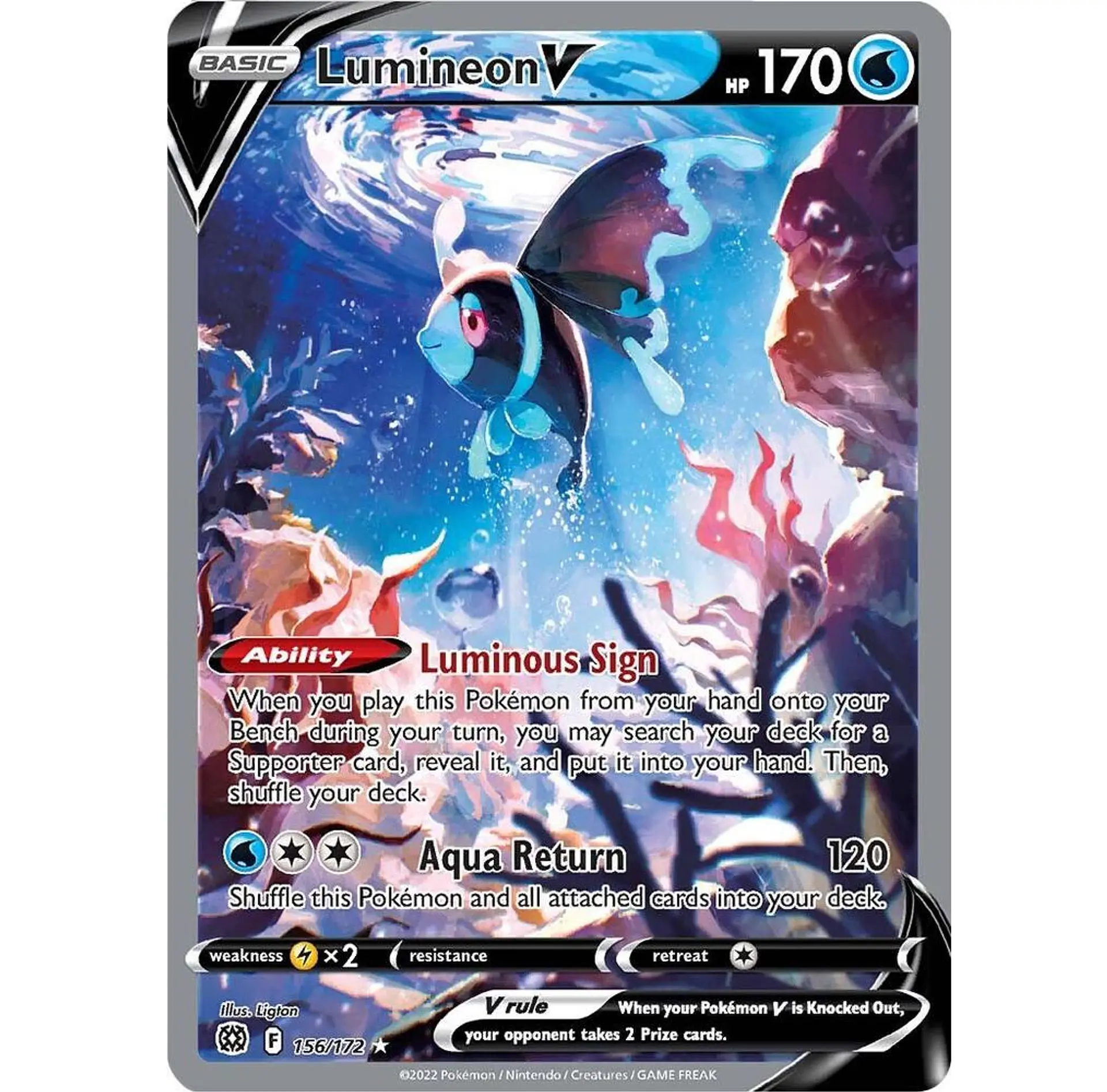 Lumineon V #156 Español 1