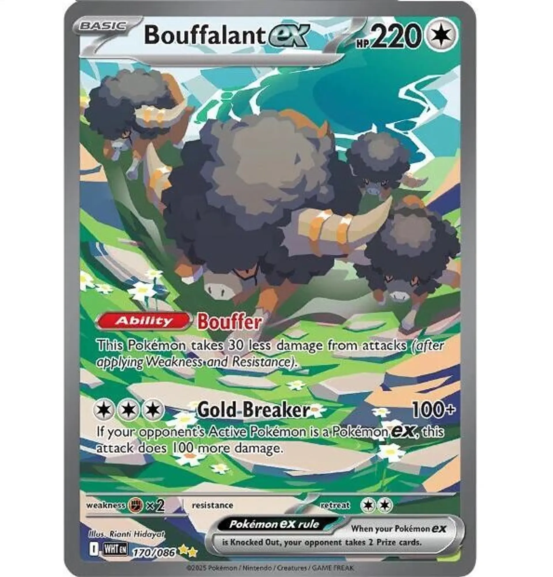 Bouffalant ex #170 Ingles 1