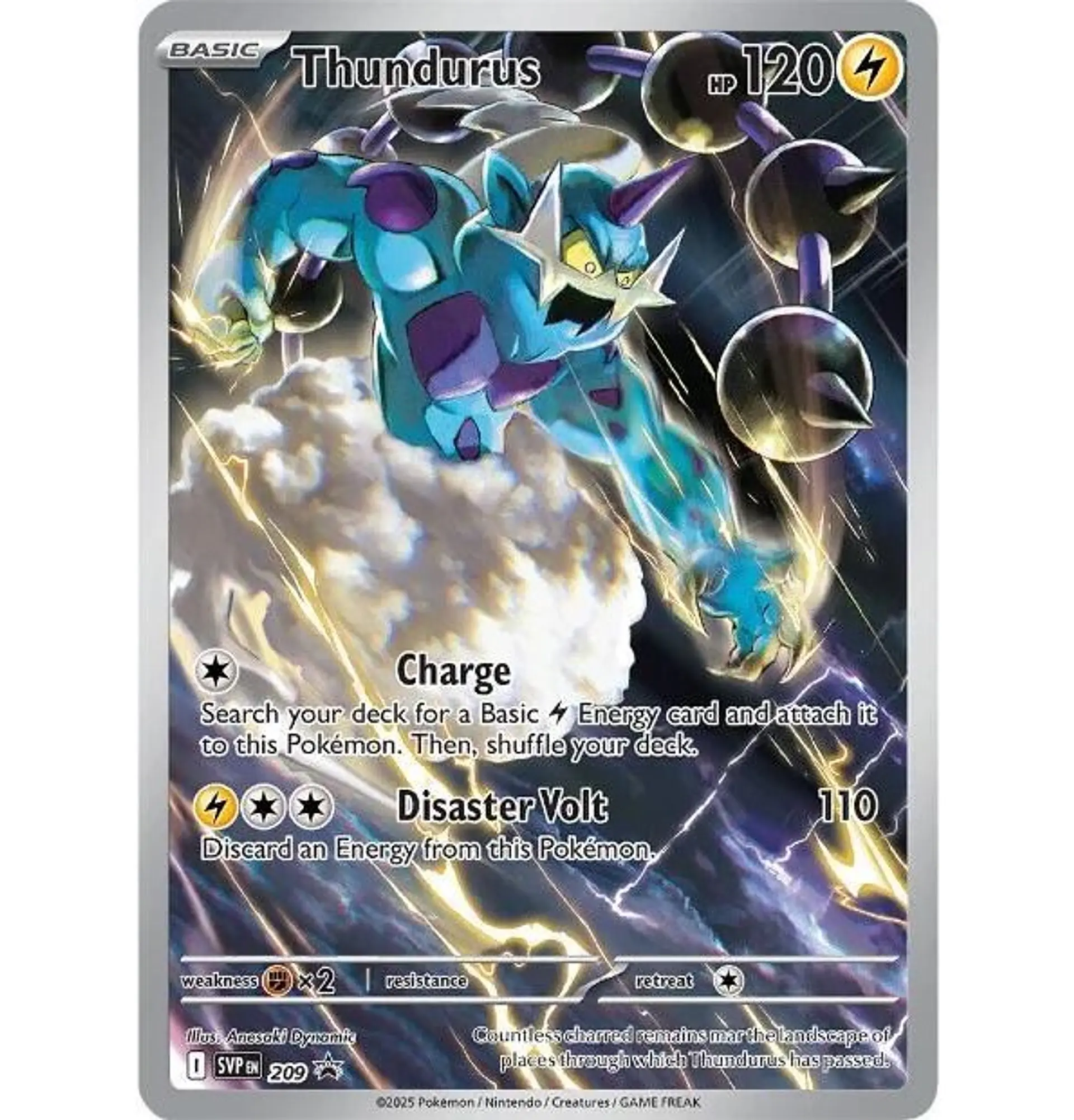 Thundurus #209 Ingles 1