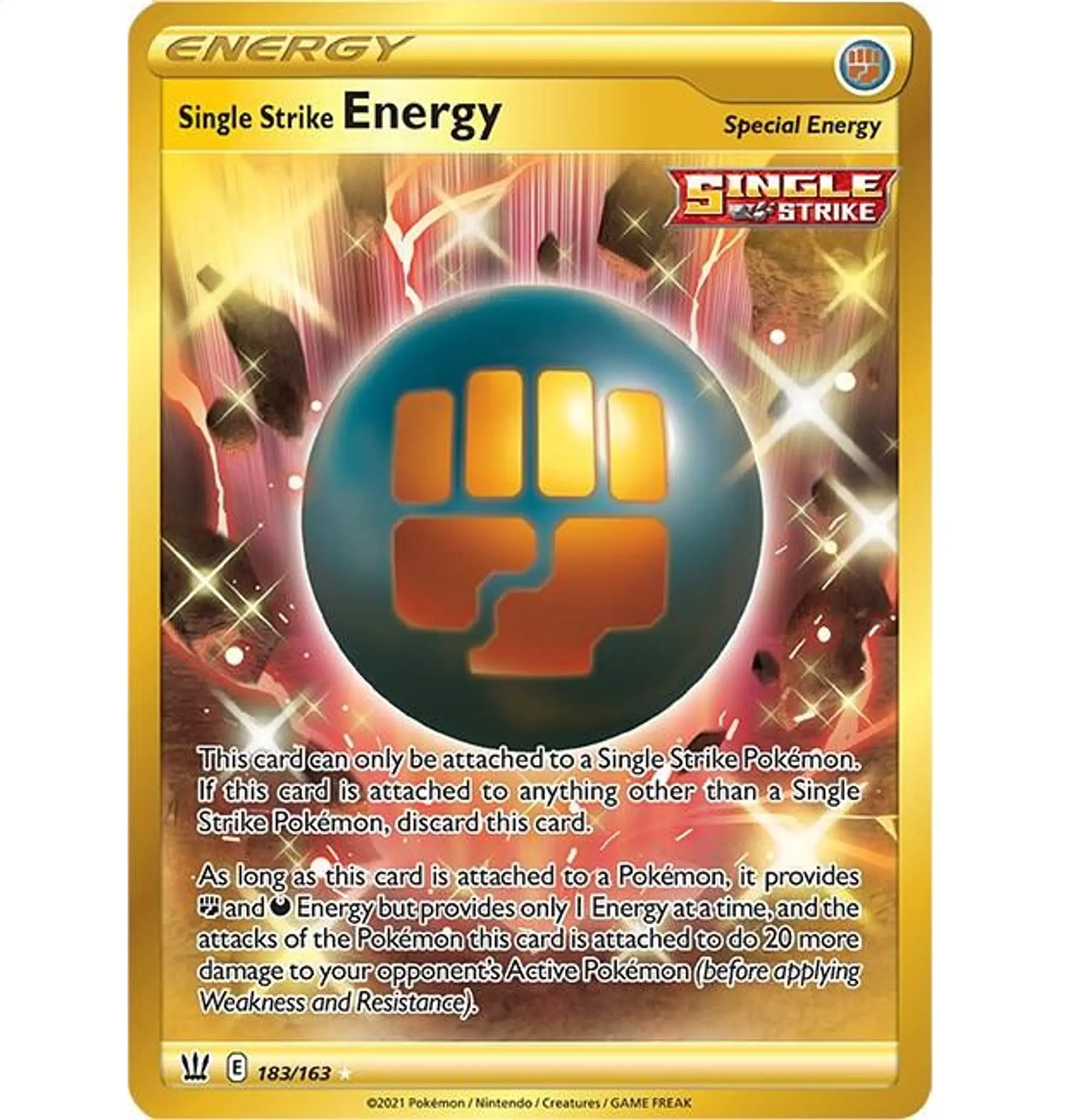Single Strike Energy #183 Español 1