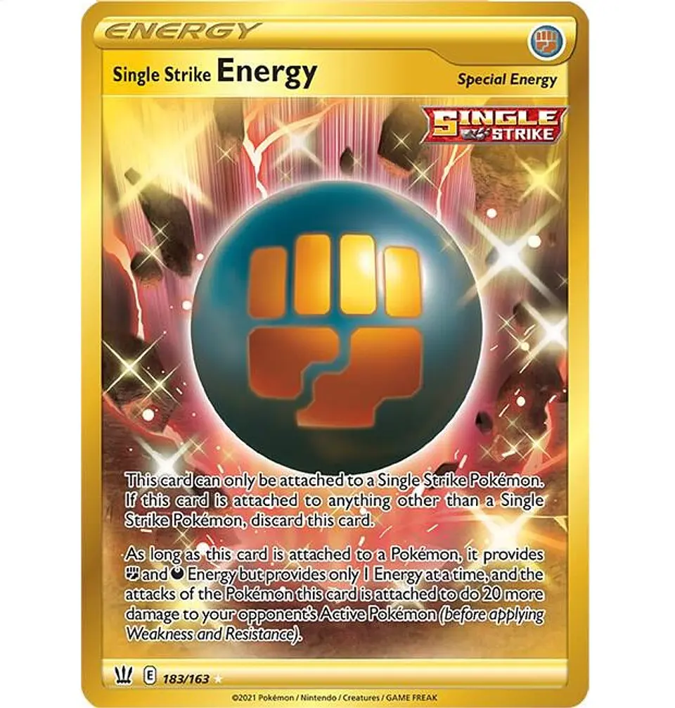 Single Strike Energy #183 Español 1