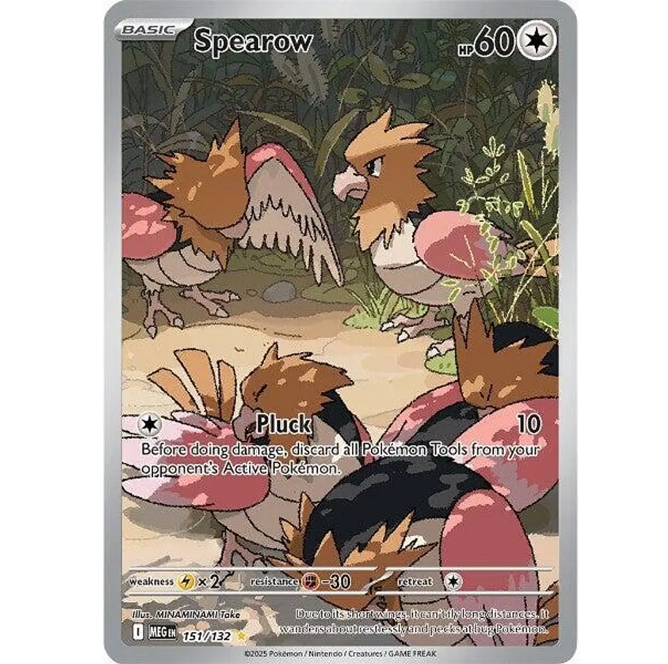 Spearow #151 Ingles 1