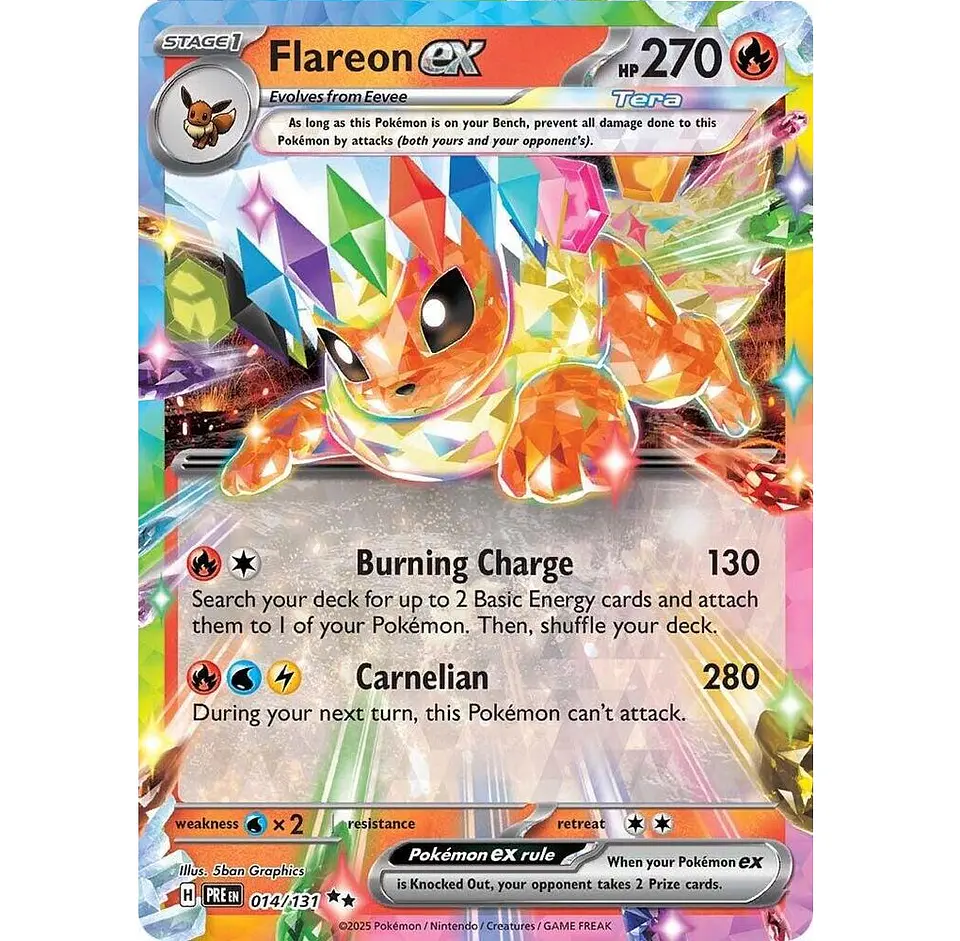 Flareon ex #14 Ingles 1