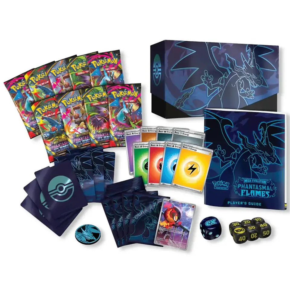 Elite Trainer Box Phantasmal Flames Ingles PREVENTA 14/11/25 2