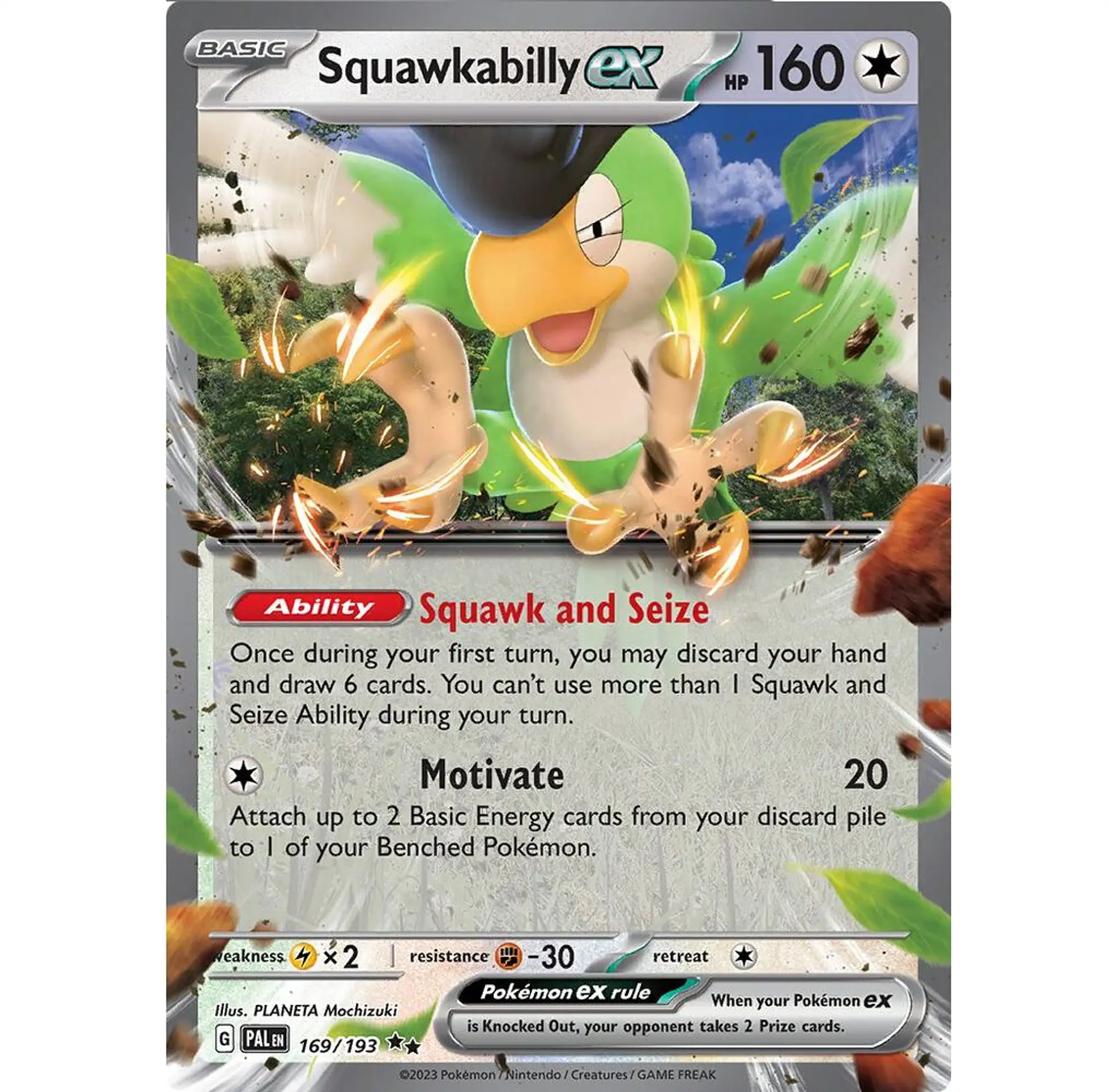 Squawkabilly Ex #169 Español 1