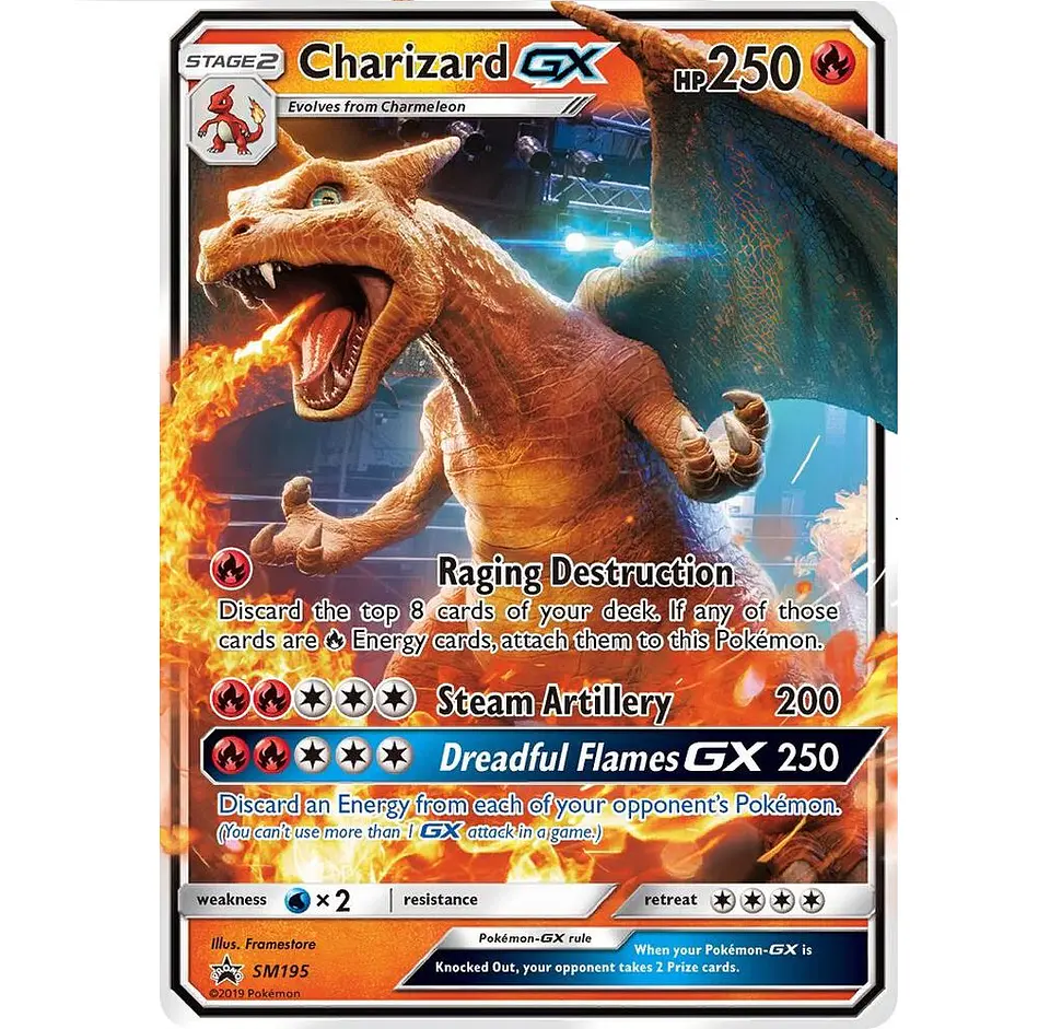 Charizard GX #SM195 Español 1