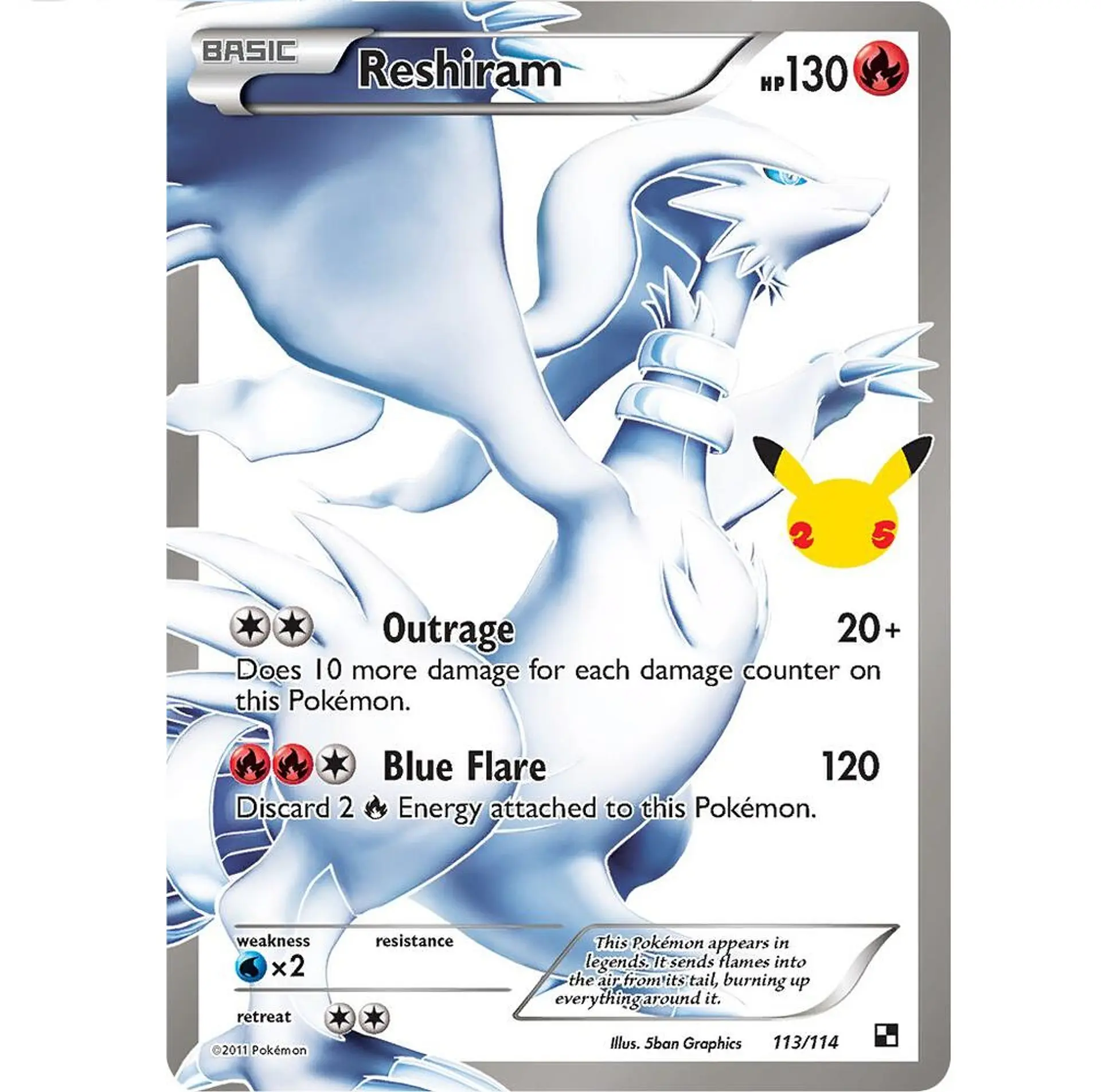 Reshiram #113 Español 1