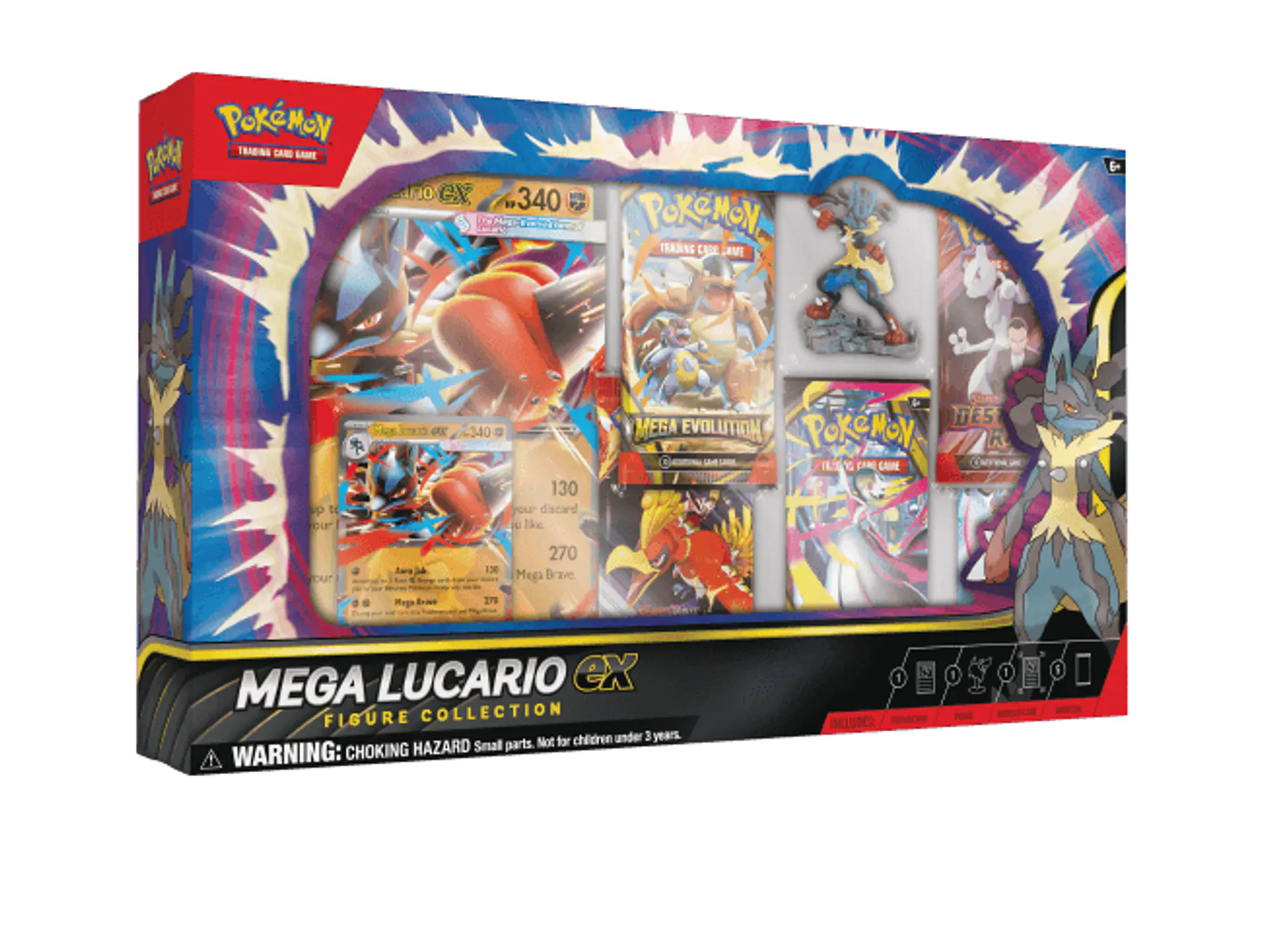 Mega Lucario ex Figure Collection INGLÉS 1