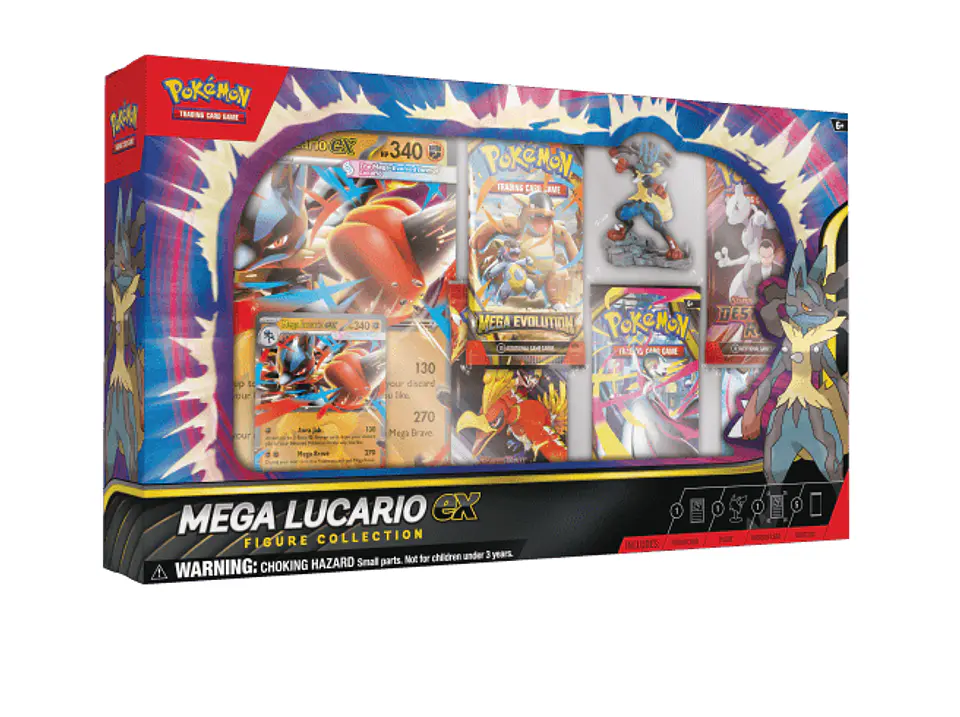 Mega Lucario ex Figure Collection INGLÉS 1
