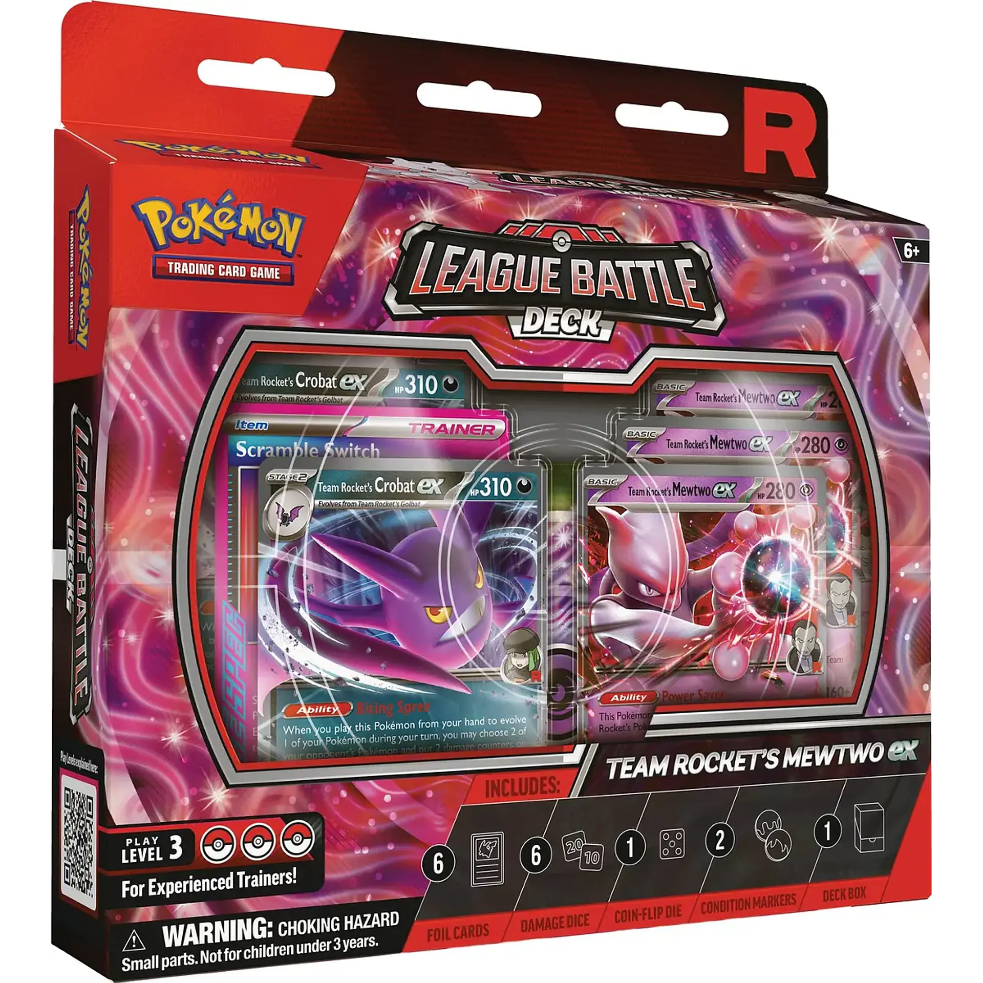 Team Rocket's Mewtwo Ex - League Battle Deck – Ingles 1