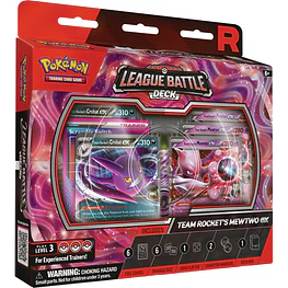 Team Rocket's Mewtwo Ex - League Battle Deck – Ingles